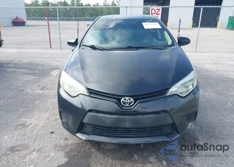 2015 Toyota Corolla Le из США, поврежденный, VIN 2T1BURHE9FC431002